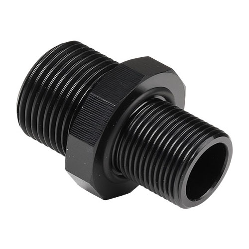 PE-el Reduziernippel, 10 - kant, elektrisch leitfähig, Dichtung FEP-FKM