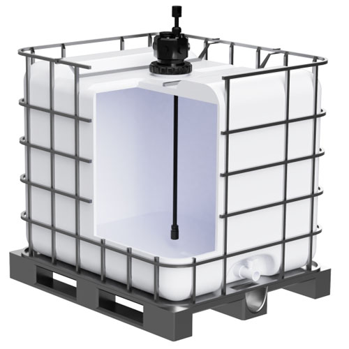 PE-el Sauglanze verstellbar, elektrisch leitfähig, Fussventil mit Hastelloyfeder, Einbaulage horizontal