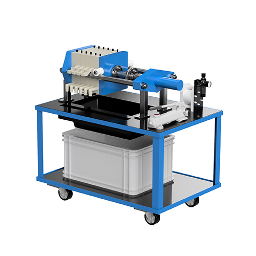 Laborfilterpresse LFP 250-5 mobil